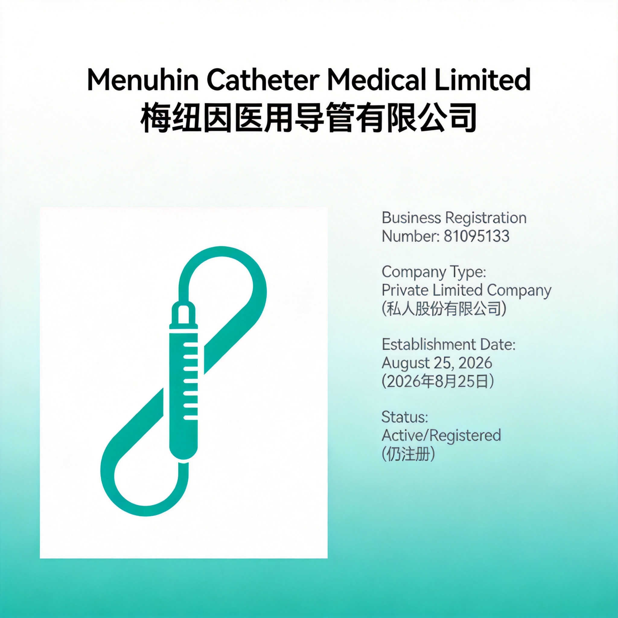 梅纽因医用导管有限公司 — 公司介绍