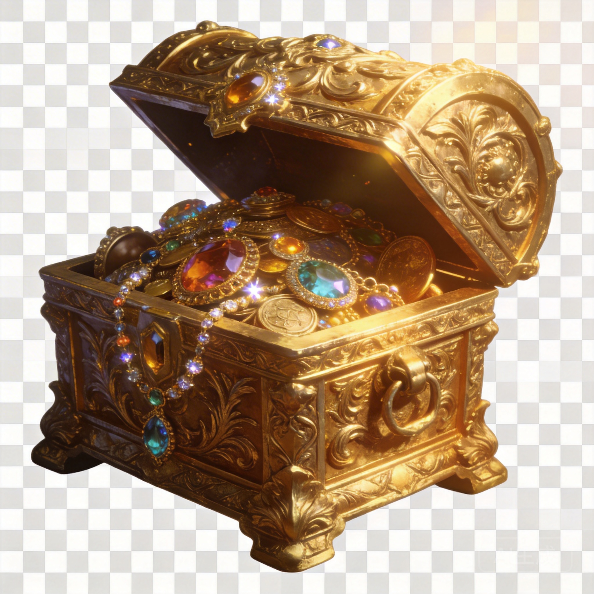 金色宝箱