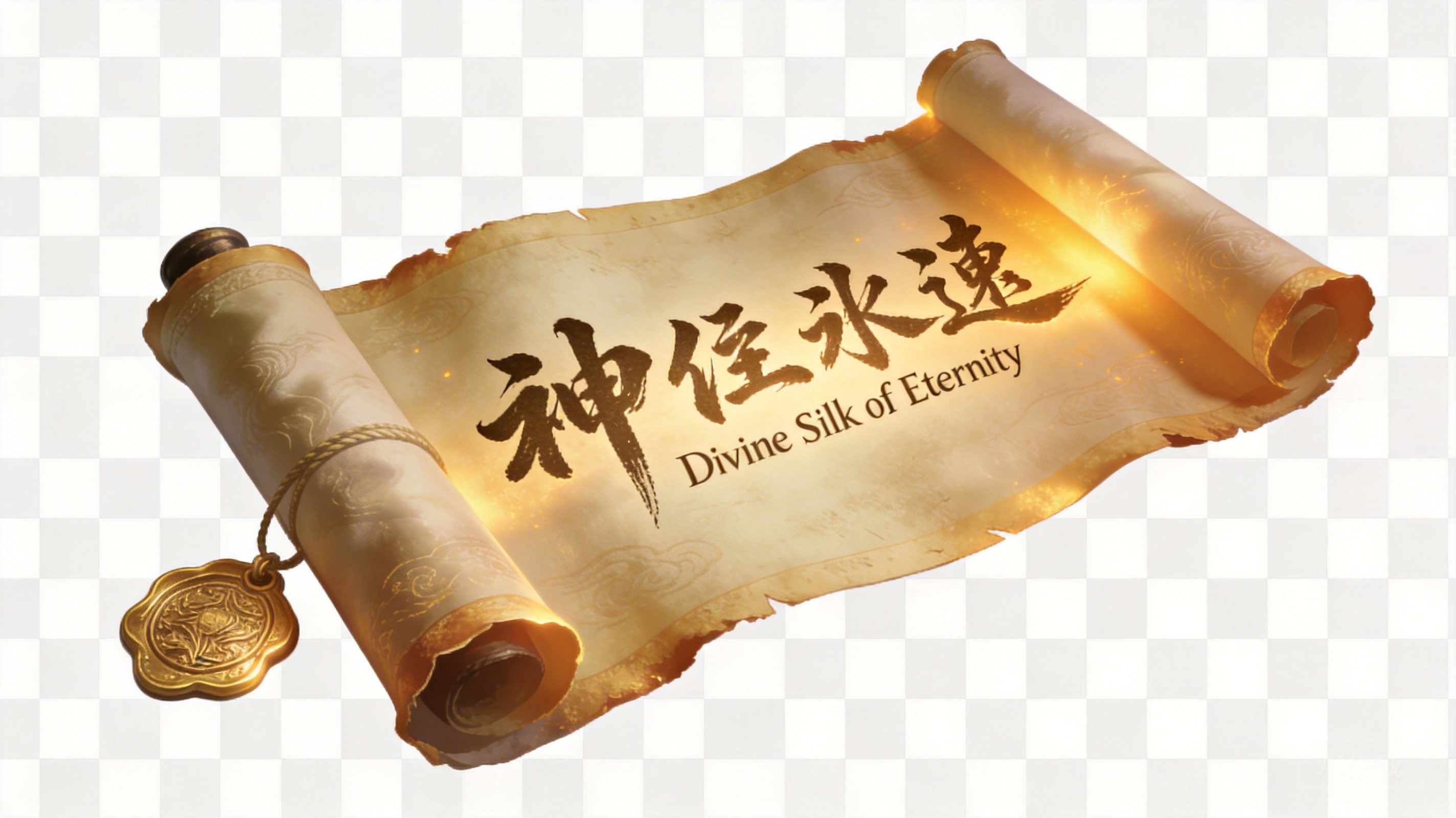 书法卷轴